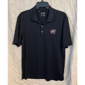Adidas Men's Medium Columbus Blue Jackets Blue Golf Polo‎ Shirt